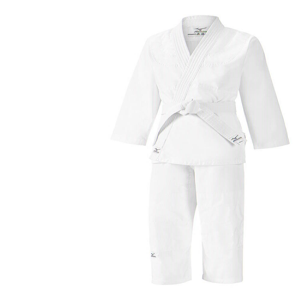 Men's Mizuno Judo White Shiro Apparel - 6A180190